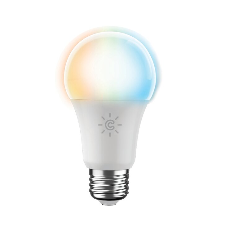 Cync Tunable White Direct Connect Dim Smart LED Bulb A19 2PK